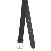 Black oil pull-up belt