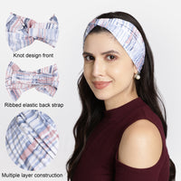 White Printed Headband