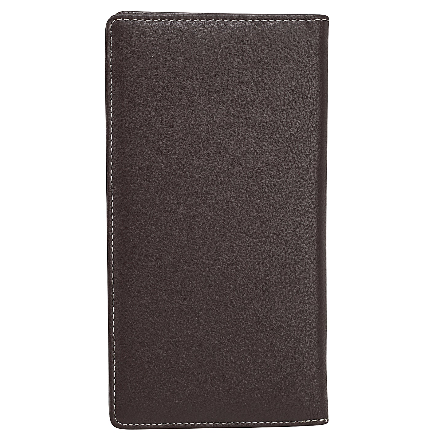 Genuine leather brown travel organizer