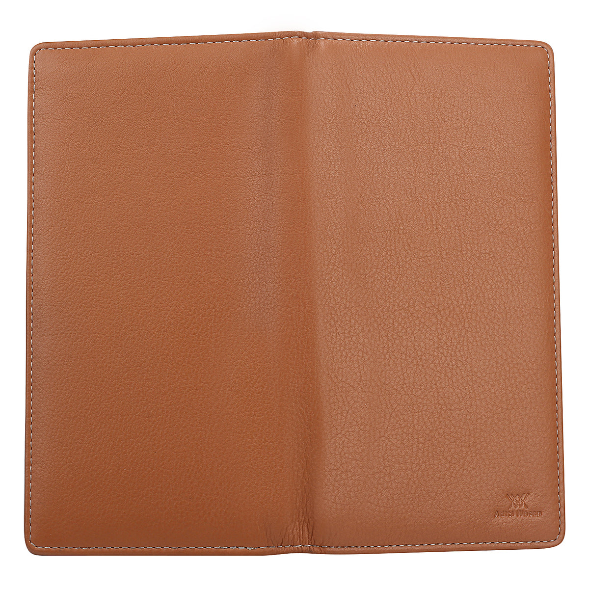 Genuine leather cognac tan organizer