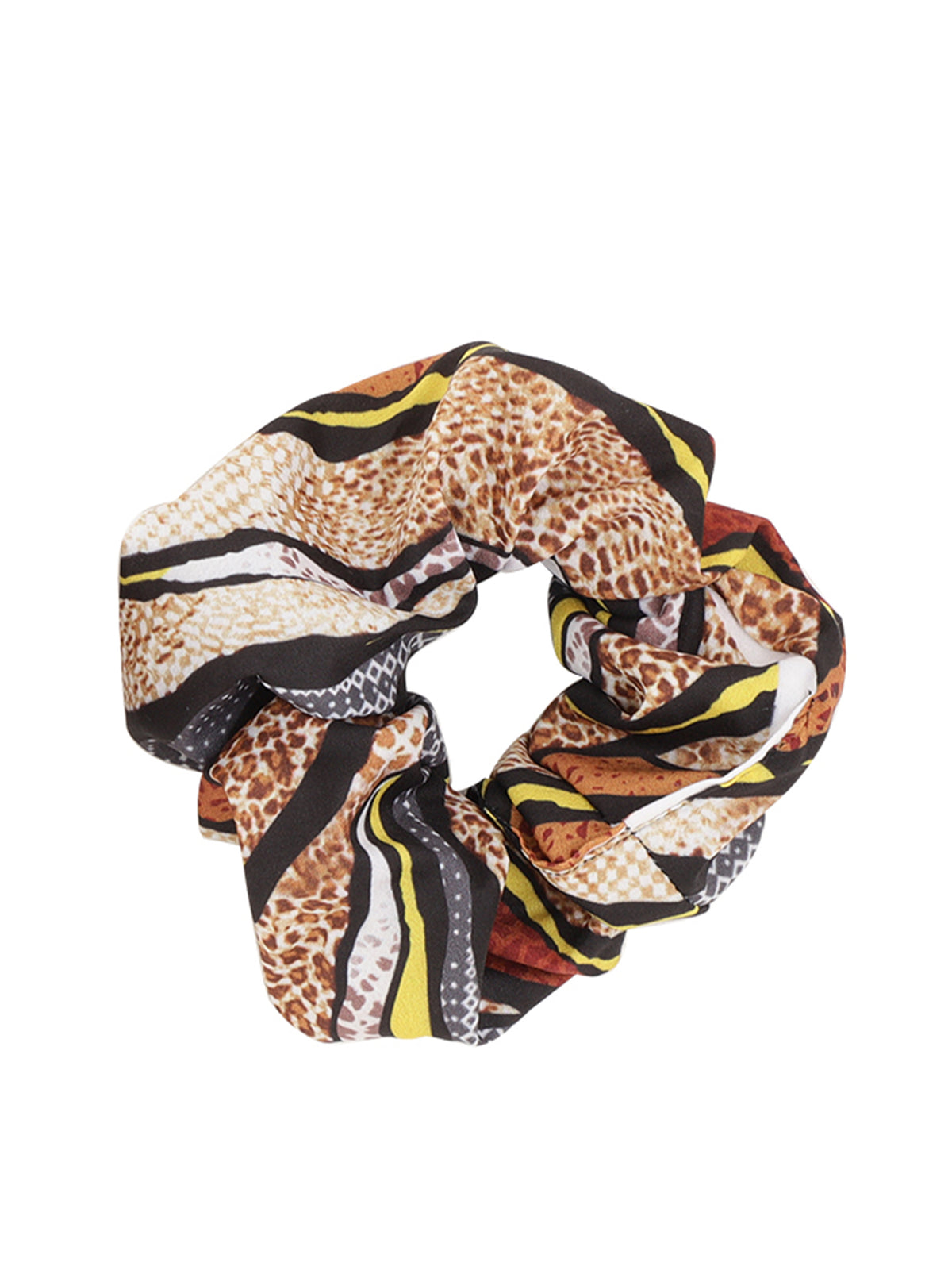 Women Pack of 5 Printed Scrunchies