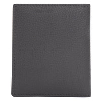 Genuine leather grey cardholder