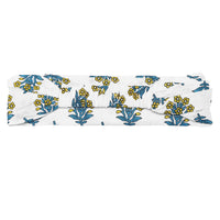 White Floral Printed Headband