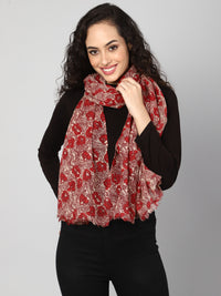 Floral Printed Woolen Women's Stole