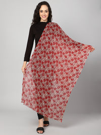 Floral Printed Woolen Women's Stole