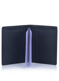 Genuine Leather Dark Blue Card Wallet