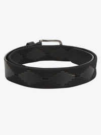 Hand embroidered polo belt