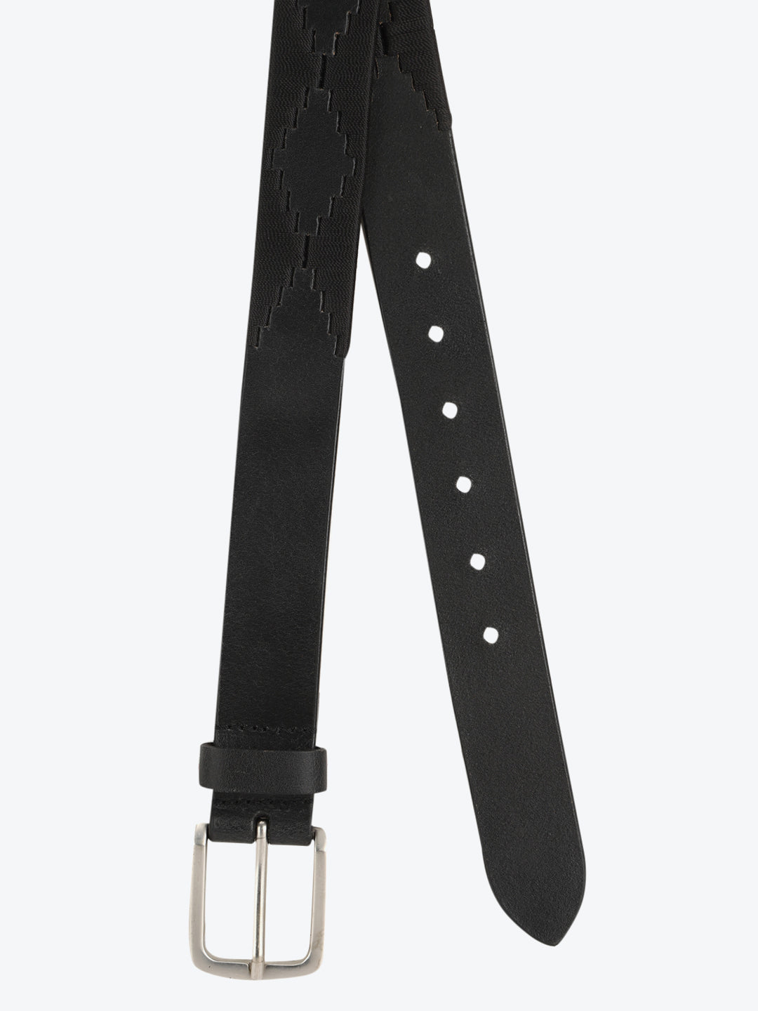 Hand embroidered polo belt