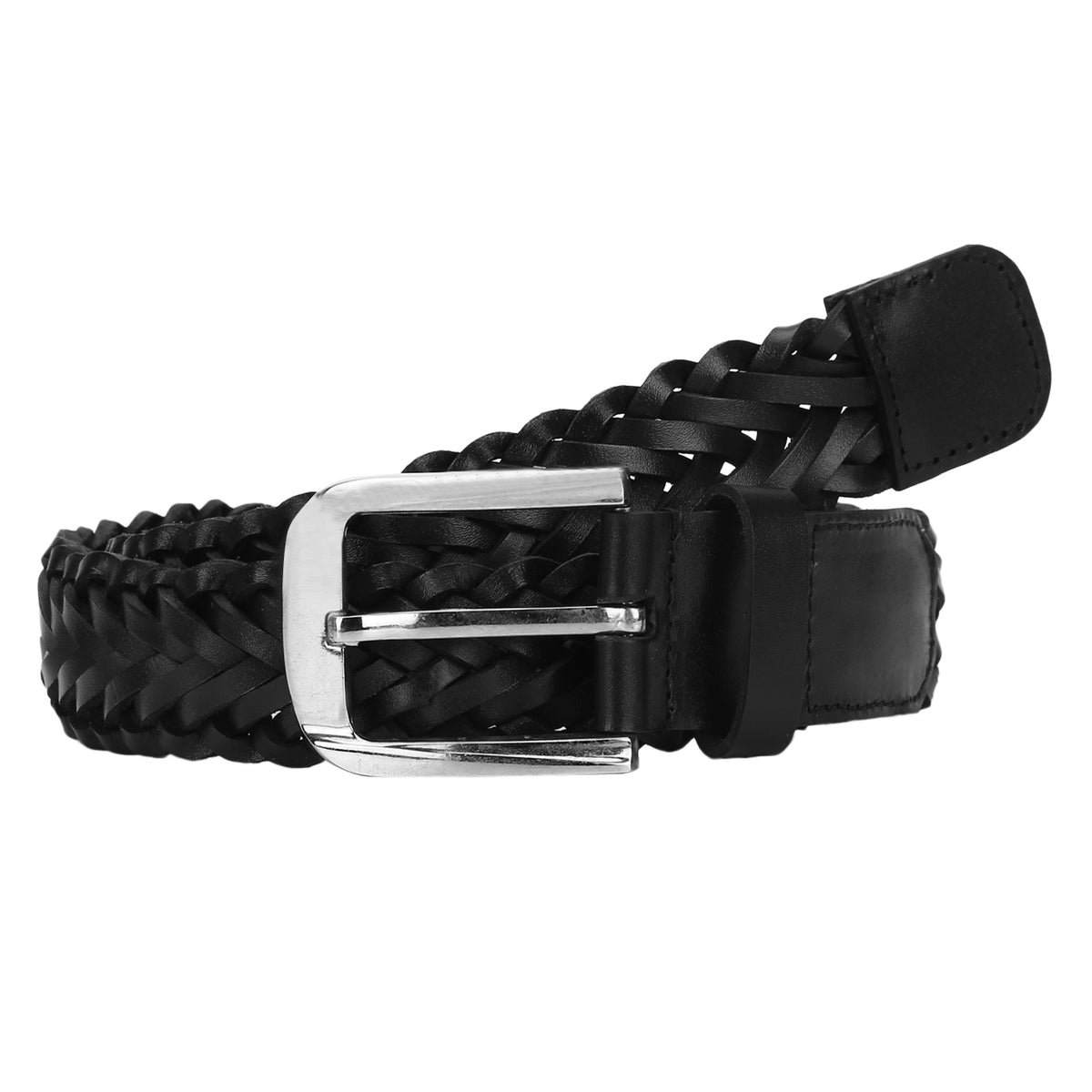 Black Braided Belt