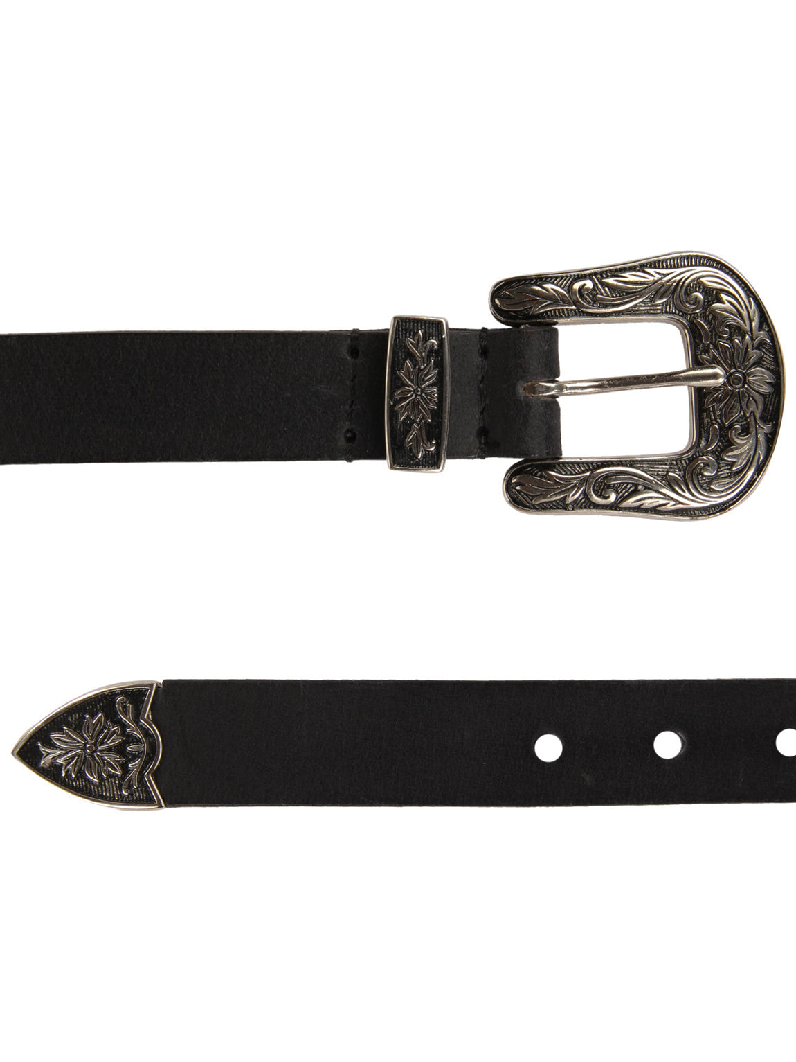Black cowboy Women's Belt