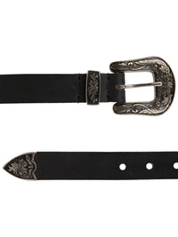 Black cowboy Women's Belt