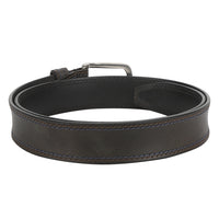 Contrast stitch casual belt