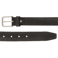 Contrast stitch casual belt