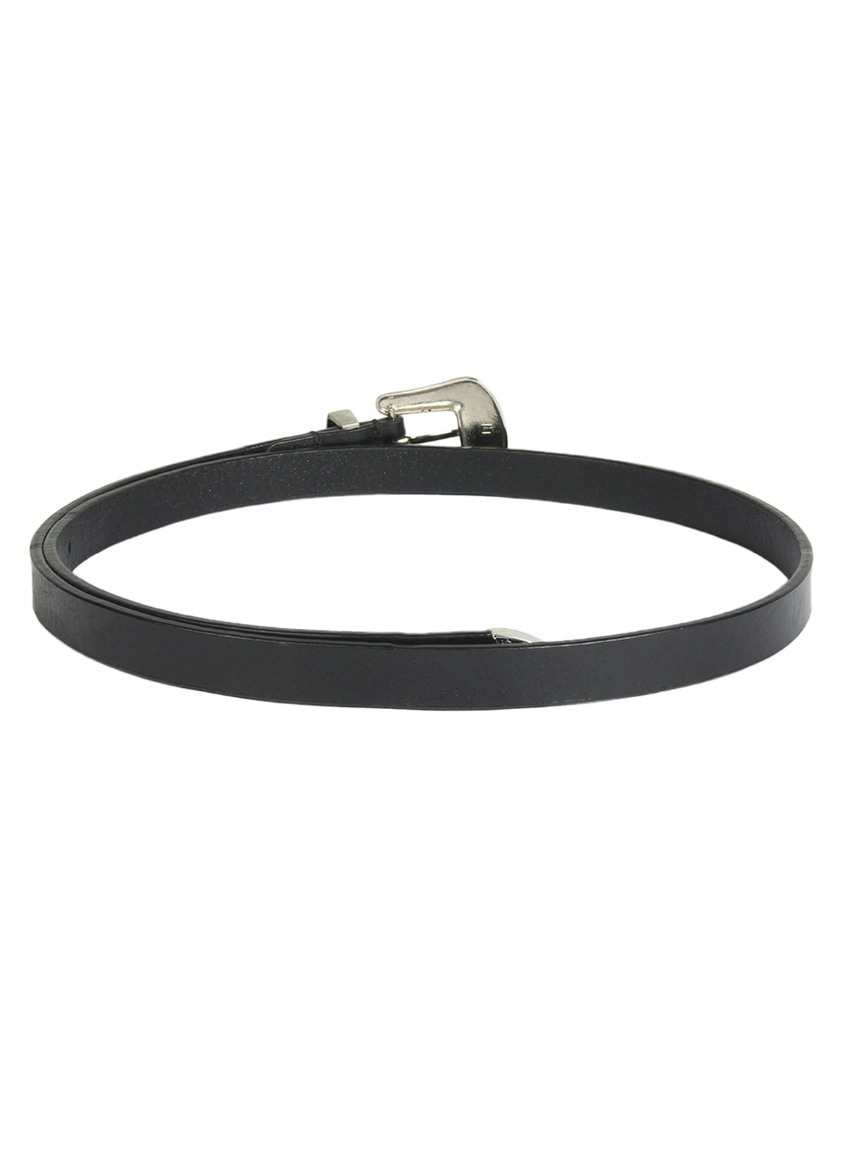 Black textured cowboy Women's Belt