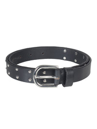 Black Studded Women's Belt