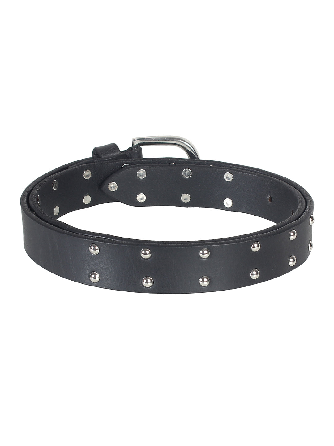 Black Studded Women's Belt