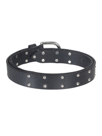 Black Studded Women's Belt