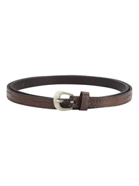 Basket weave embossed Women's Belt