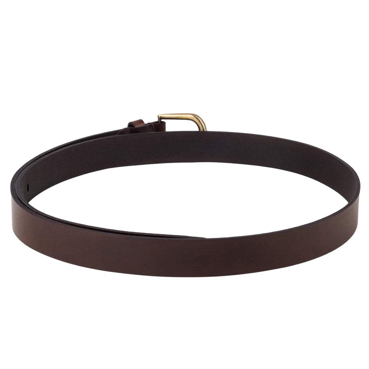 Brown Oil Pull-Up Women's Belt