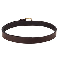 Brown Oil Pull-Up Women's Belt