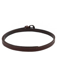 Genuine Leather Brown Basket Weave Embossed Ladies Women's Belt