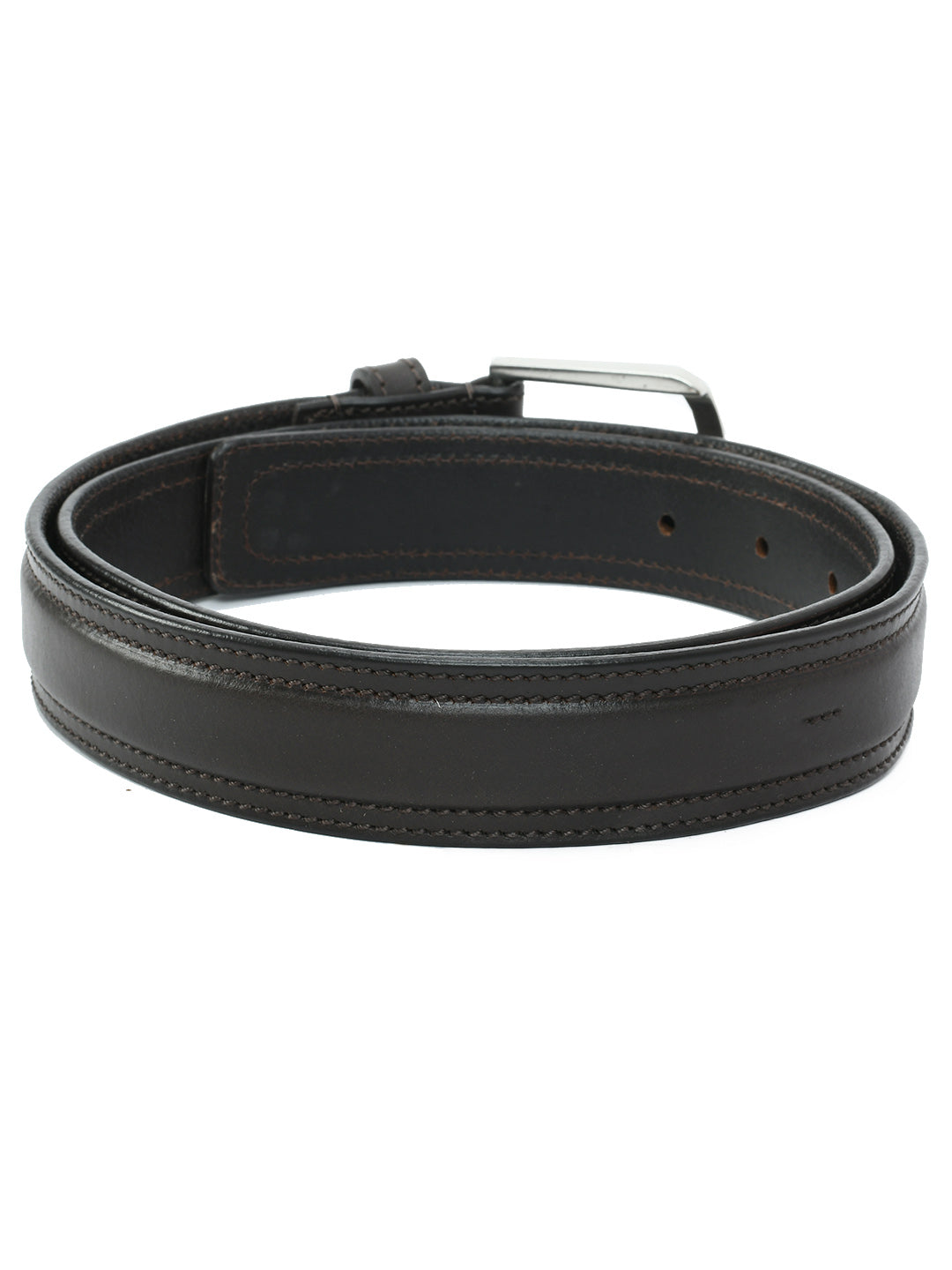 Genuine Leather Brown Profile Men's Belt