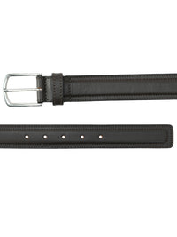 Genuine Leather Brown Profile Men's Belt