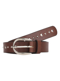 Aditi Wasan Women Casual Brown Studded Leather Belt