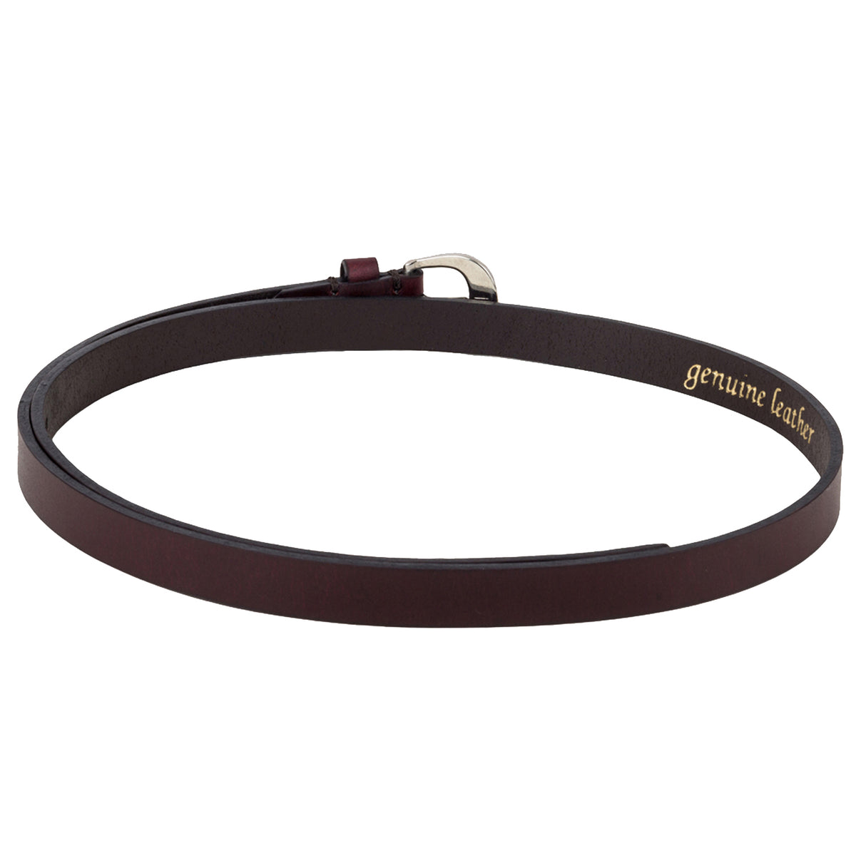 Genuine Leather Oil Pull-Up Women's Belt