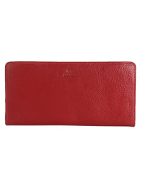 Casual Maroon Genuine Leather Wallet