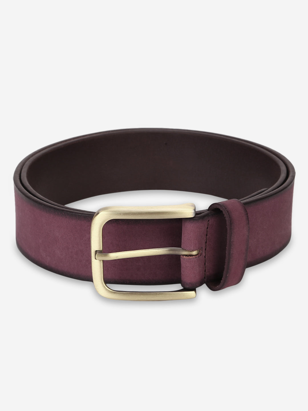 Maroon elegant belt