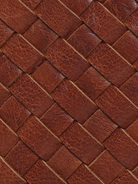 Tan Woven Design Wallet