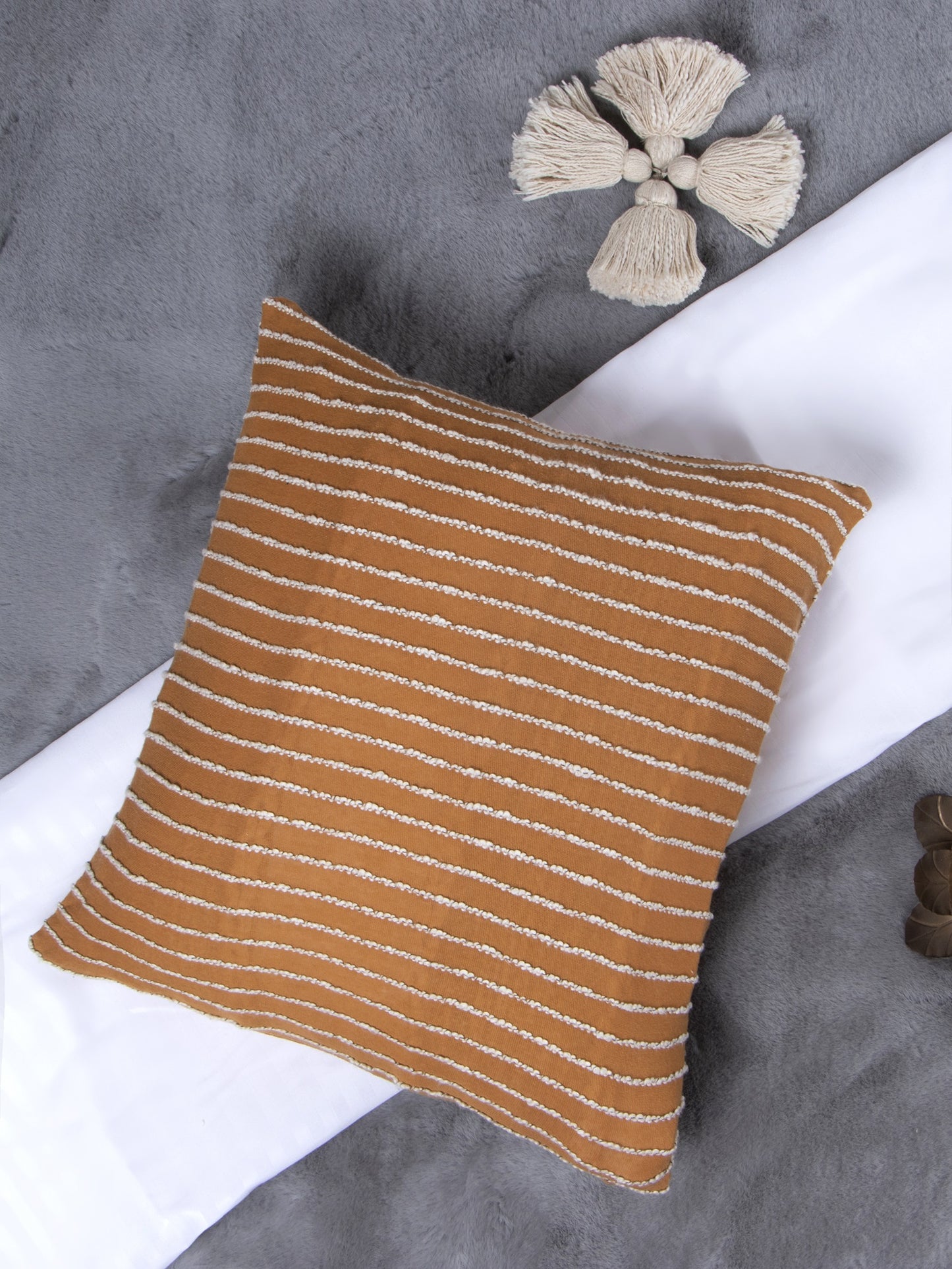 Cotton knit cushion covers Pack of 6