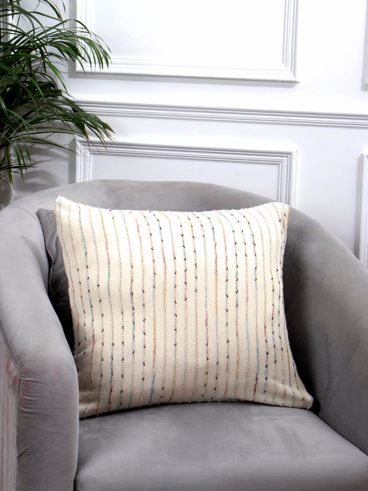 Cotton knit cushion covers Pack of 6