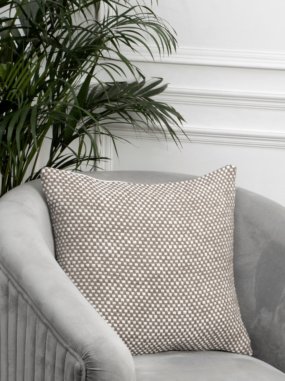 Basket Weave Pattern Cushion Covers Pack of 3