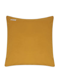 Tan Cotton slub cushion cover