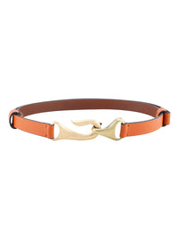 Tan Genuine Leather Free Size Dress Women's Belt