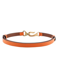 Tan Genuine Leather Free Size Dress Women's Belt