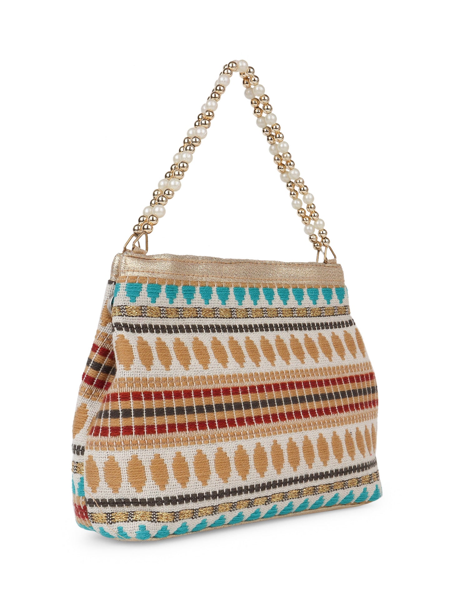 Multi-color jacquard bag