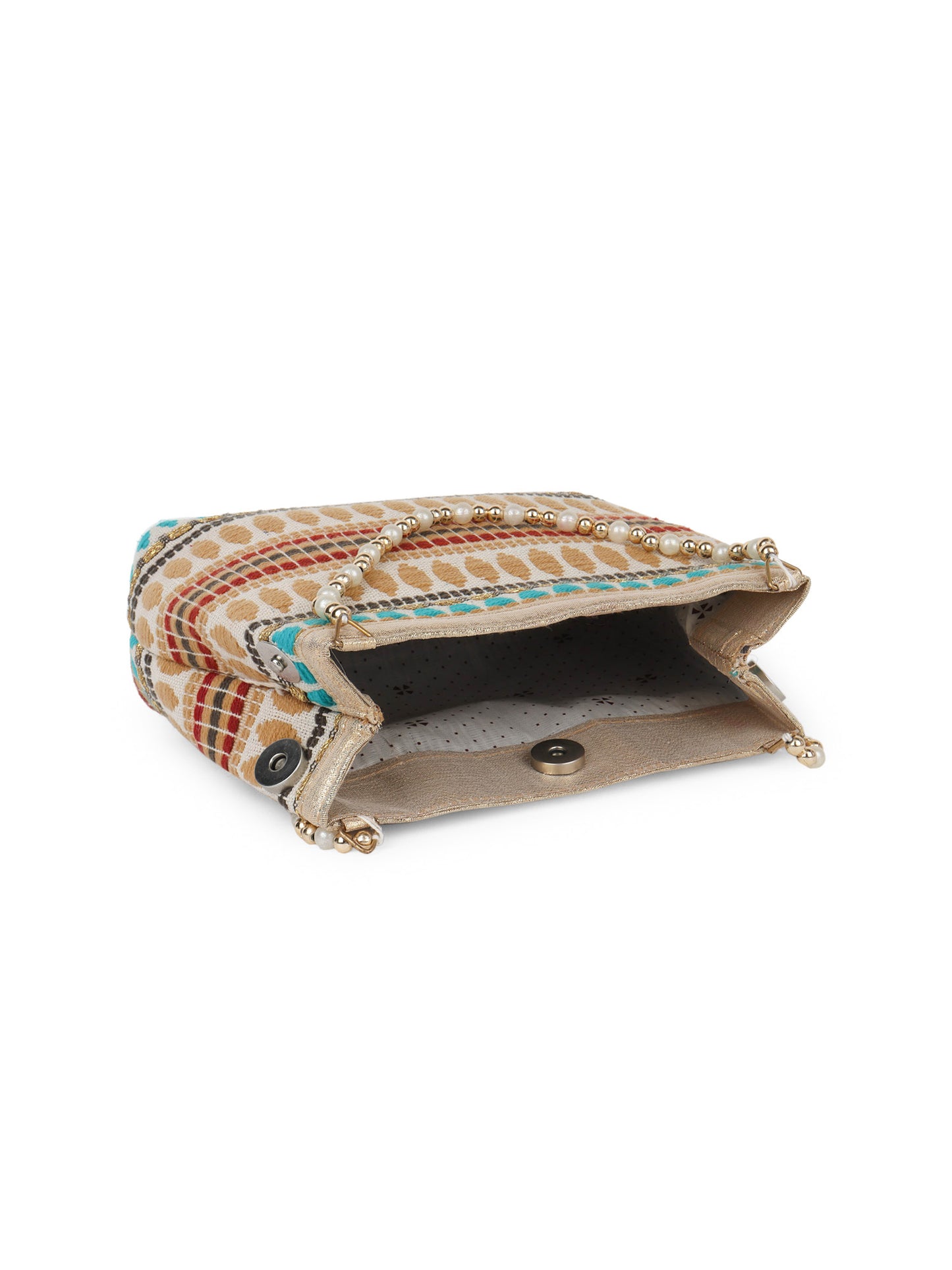 Multi-color jacquard bag