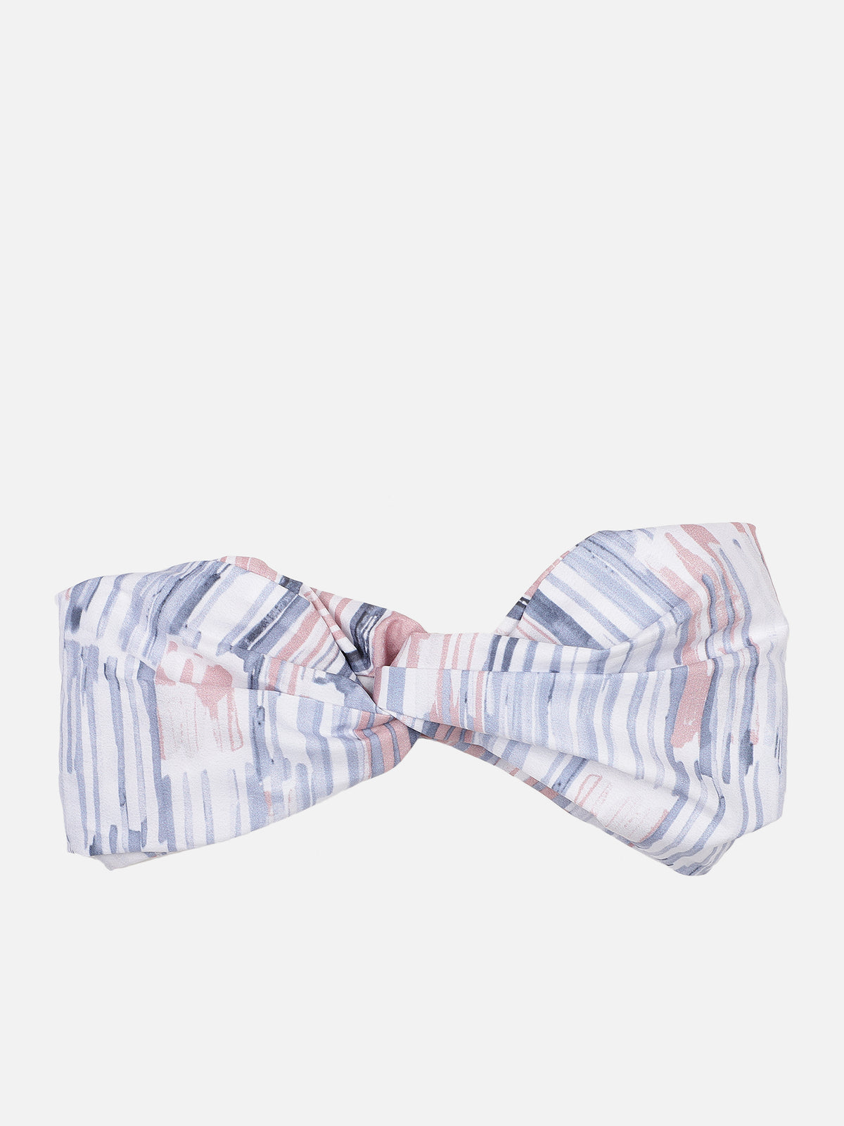 White Printed Headband