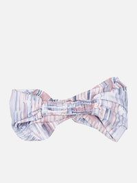 White Printed Headband