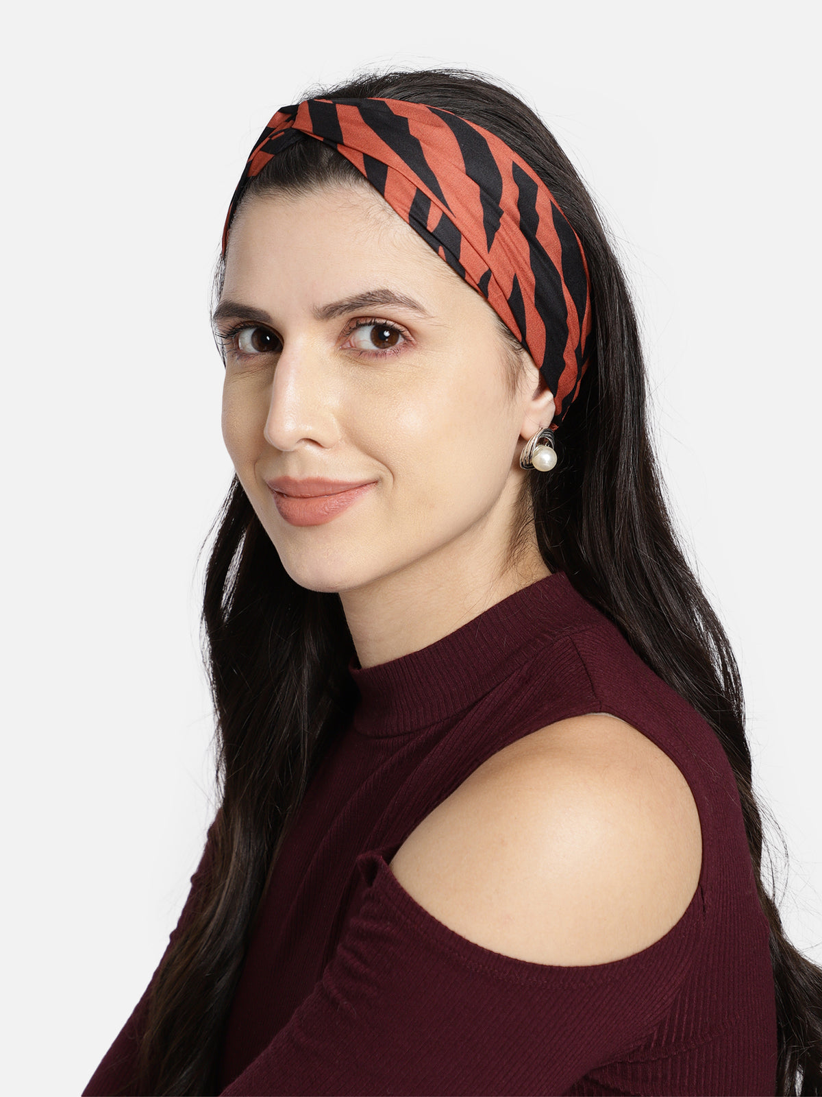 Coral Printed Headband