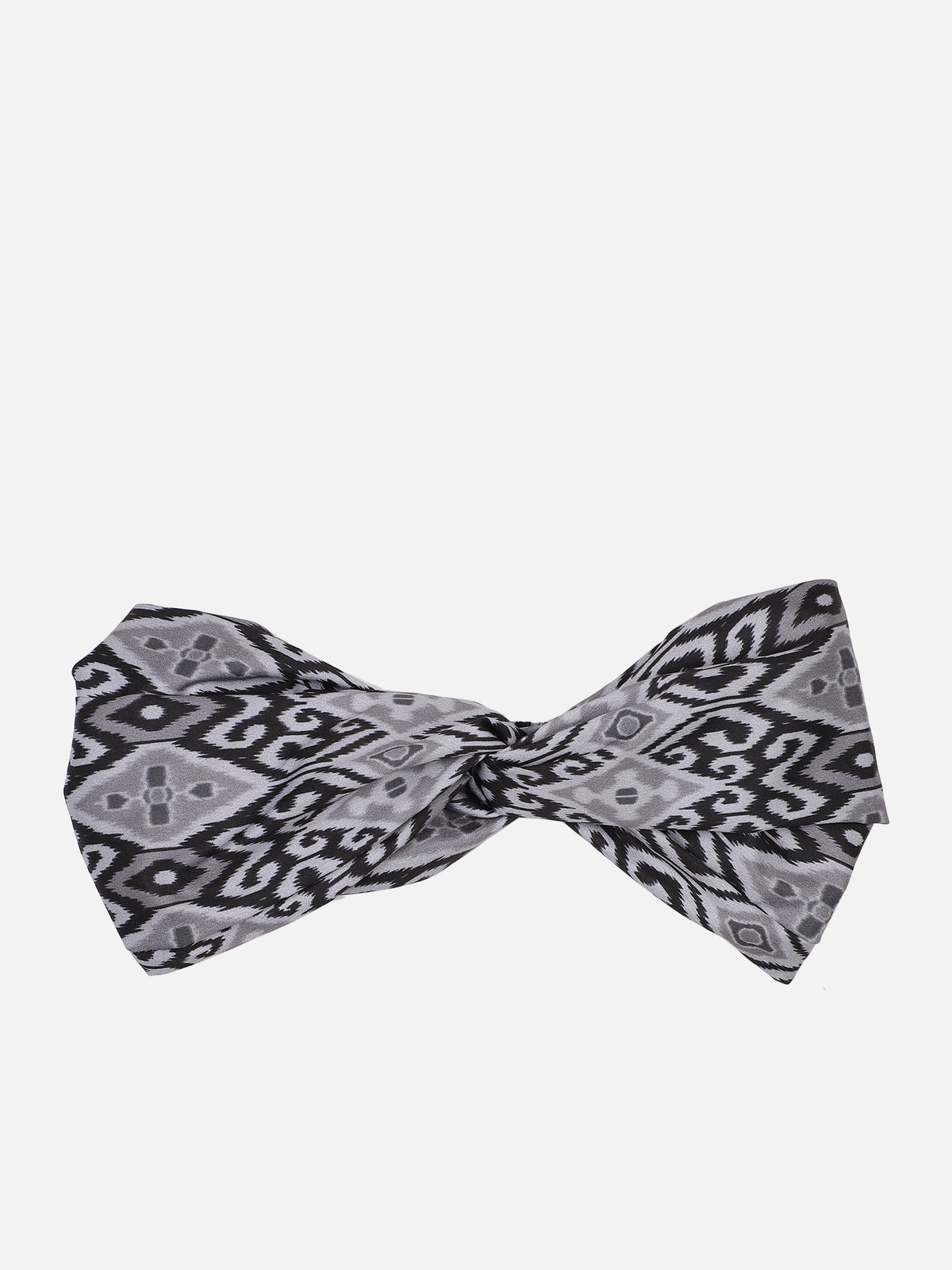 Grey Printed Headband