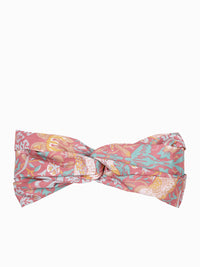 Pink Color Printed Headband and Scrunchy