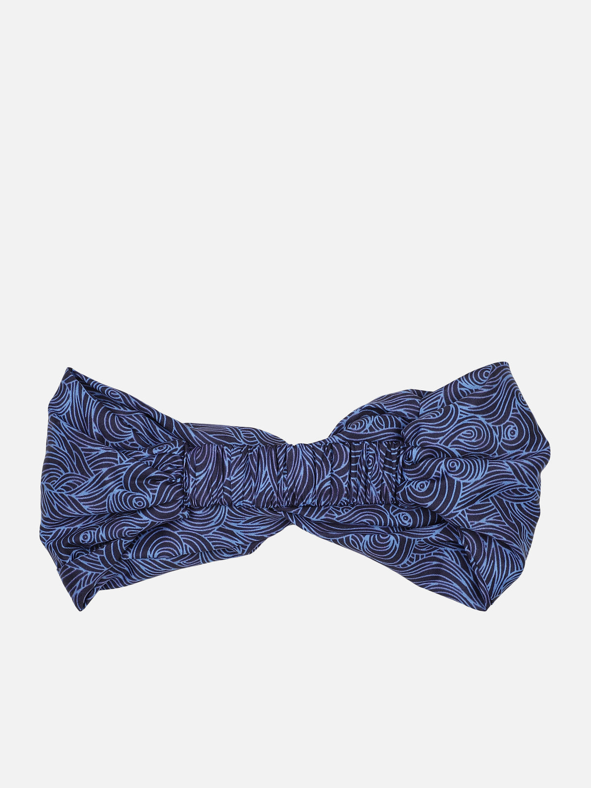 Blue Headband and Scrunchy Combo Set