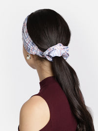 Printed Headband and Scrunchy
