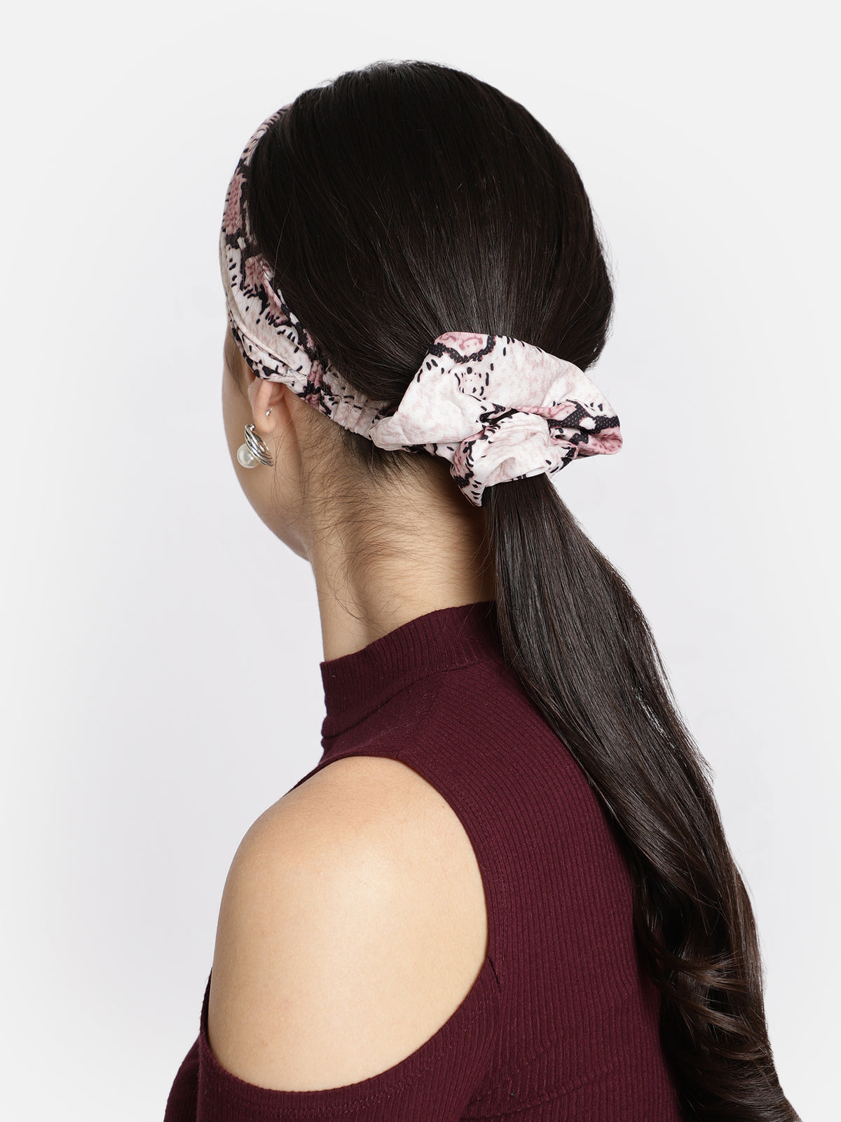 Printed Headband and Scrunchy Combo Pack