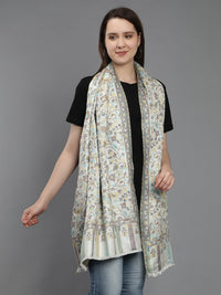 Paisley & floral jacquard reversible jamawar
