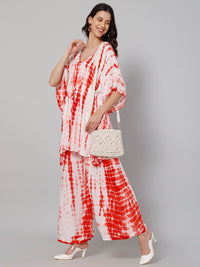 Tie and dye Kaftan Palazzo Set